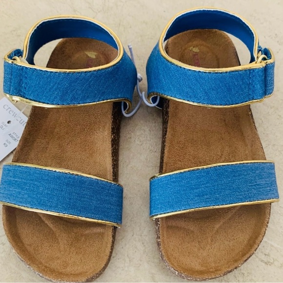 J. Crew Girls' chambray sandals. - Picture 4 of 6